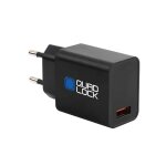 Chargeur high - tech quad lock adaptateur secteur port usb type a noir