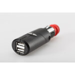 Chargeur high - tech sw - motech double port usb avec prise