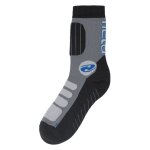Chaussettes held short gris / noir