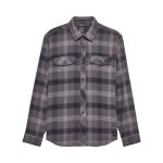 Chemise fox survivalist core flannel gris