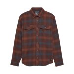 Chemise fox survivalist core flannel marron