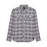 Chemise fox survivalist stretch flannel gris