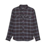 Chemise fox survivalist stretch flannel noir