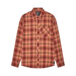 Chemise fox survivalist stretch flannel rust