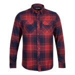 Chemise fox traildust bordeaux