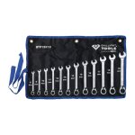 Cl� mixte brilliant tools � cliquet r�versible, 12 pcs, 8 - 19mm