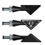 Clignotant barracuda z - led b - lux (la paire) noir