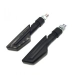 Clignotant brazoline demon � leds (la paire) noir