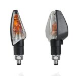 Clignotant chaft spencer led (la paire) noir / transparent