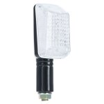 Clignotant oxford led rectangle (inclus 2 r�sistances) la paire noir