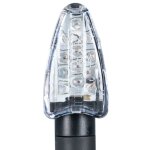 Clignotant oxford led signal 15 (inclus 2 r�sistances) la paire noir