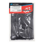 Colliers de serrage artein nylon type rilsan 4, 5x290 mm