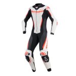 Combinaison alpinestars stella gp - r7 1 piece white black red fluo