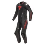 Combinaison dainese demon sprint perf 1 piece black / black / red