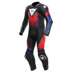 Combinaison dainese laguna seca 6 perf 1 piece black / blue / red