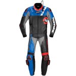 Combinaison spidi dp - progressive touring noir / rouge / bleu