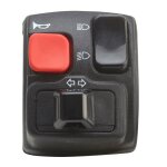 Commodo �lectrique domino face avant gamme 2b gauche
