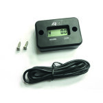 Compteur art d'heure filaire noir