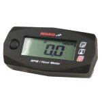 Compteur d'heures koso mini style universel avec compte tour