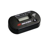 Compteur d'heures scar sans fils black