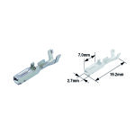Connectique tour max cosse femelle �lectrique type 070 (fry)