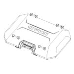 Couvercle top case shad terra tr55 aluminium