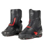 Demi - bottes dxr code evo short black / red