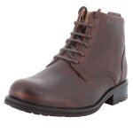 Demi - bottes helstons deville vibram marron pull up