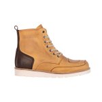 Demi - bottes helstons freedom cuir aniline cire peach