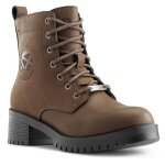 Demi - bottes ixon krafter waterproof femme marron