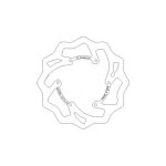 Disque de frein wave cc products disque de frein avant