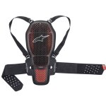 Dorsale � bretelles alpinestars kr - 1 cell transparent smoke red black