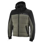 Doudoune moto ixon aspen kaki / noir