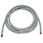 Durite d'essence p2r nbr tresse galvanise 8x13 fil bleu speciale hydrocarbures rouleau 5m