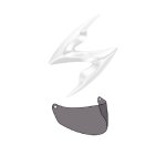 Ecran casque scorpion exo exo - junior - air dark smoke