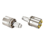 Embouts de guidon avoc colt alu cnc titane - or diam 13 17mm paire