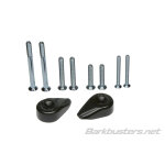 Embouts de guidon barkbusters stabilisateurs de guidon embout externe lest� 180gr noir 2pcs