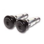 Embouts de guidon highsider curve noir