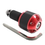 Embouts de guidon oxford carbends 1 (22 mm) rouge