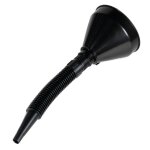 Entonnoir kooroom plastique avec flexible de rallonge black