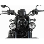 Feux hepco & becker twinlight (route) avec support et c�ble - noir brillant