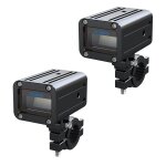 Feux sifam additionnels 2x30w longue port�e � commande sans fil noir