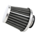 Filtre � air avoc type kn chrome - gris fixation droite diam 35 mm
