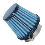 Filtre � air replay kn middle fd carbone - bleu fixation droite diam 35 - 28