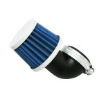 Filtre � air replay kn small fc blanc fixation coudee 90 diam 35 - 28