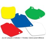 Fonds de plaque blackbird blanc