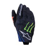 Gants alpinestars fq20 reef v2 monster black red fluo blue green