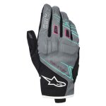 Gants alpinestars stella moblast waterproof gris / noir / rose