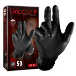 Gants d'atelier p2r resistant aux produits chimiques huiles, a essence t7 s boite 50