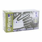 Gants d'atelier p2r nitrile hirex t10 xl boite 100
